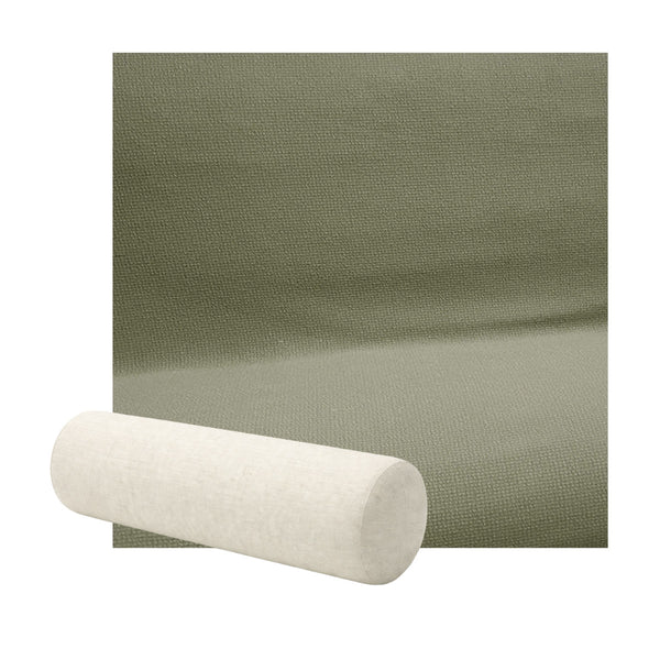 FlexFit Moss Green Stretch Bolster Pillow