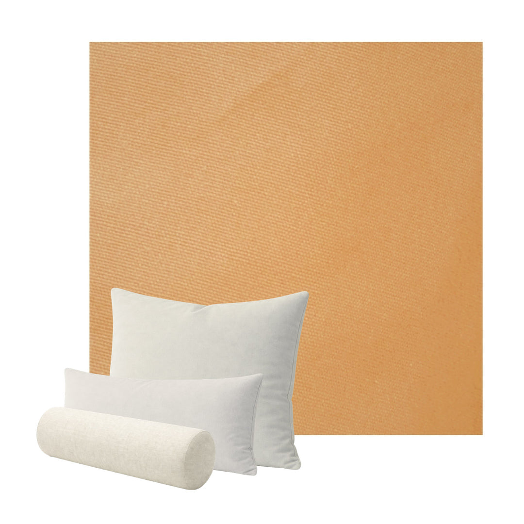 Salmon Poplin Custom Pillow Cover