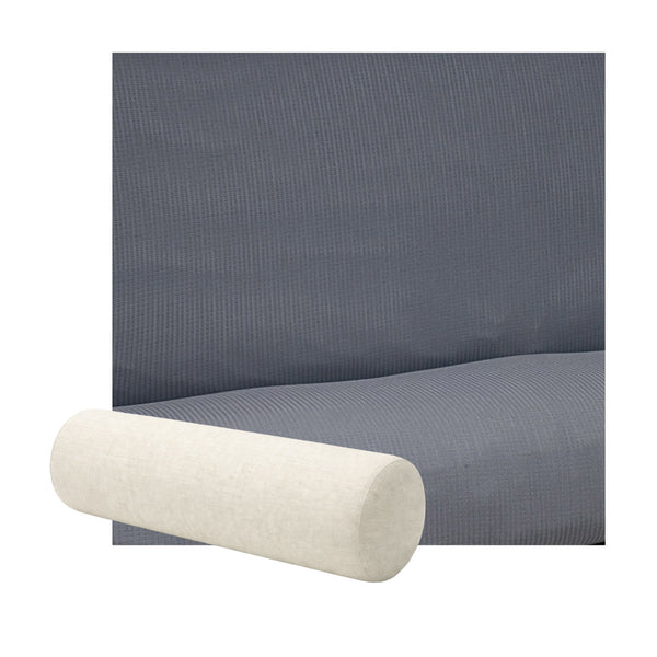 FlexFit Charcoal Stretch Bolster Pillow