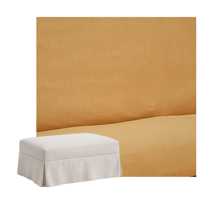FlexFit Sunflower Custom Ottoman Slipcover