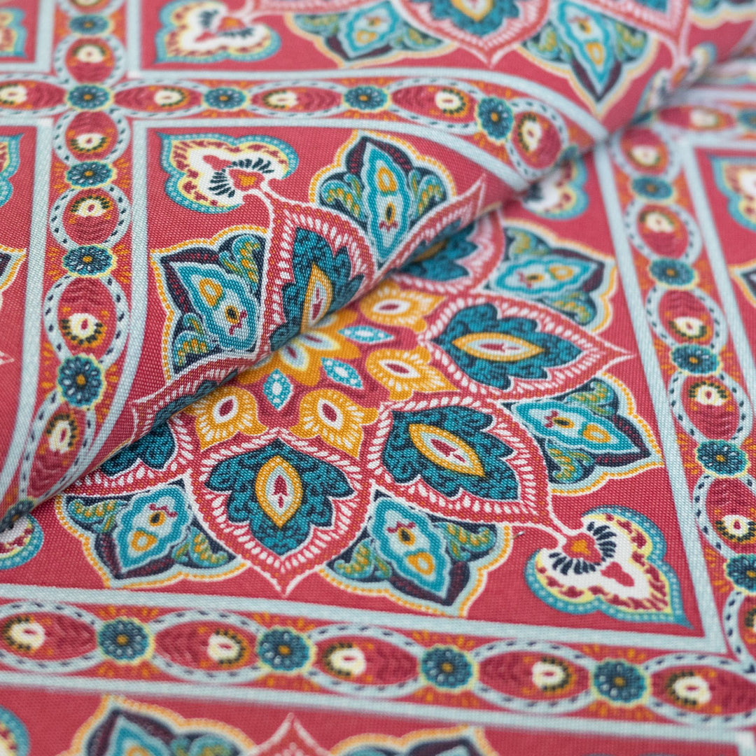 Moroccan Resort Outdoor Bolster Pillow