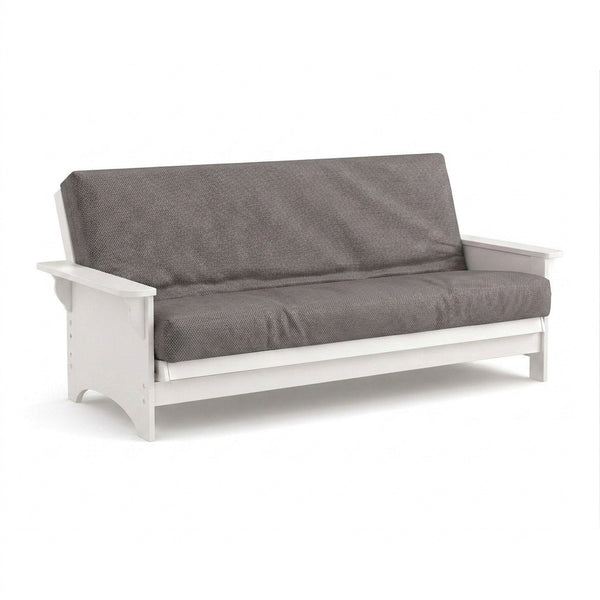 Stone Gray Heavyduty Canvas Futon Cover