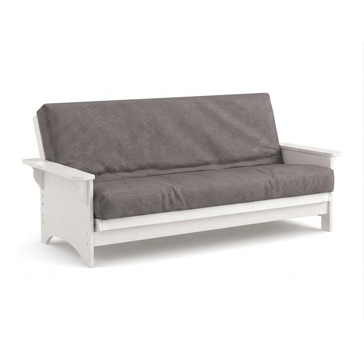 Stone Gray Heavyduty Canvas Futon Cover
