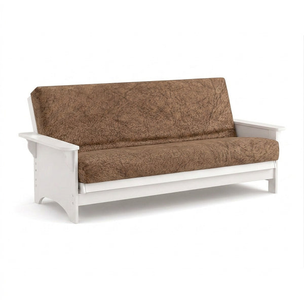 Warm Brown SuedeTouch Futon Cover