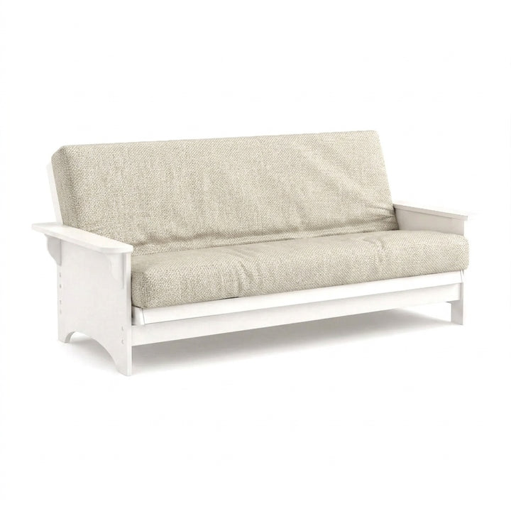 Rustic Oatmeal Futon Cover