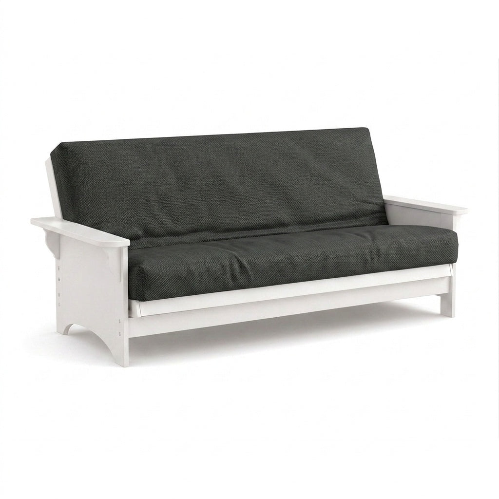 Charcoal Futon Cover