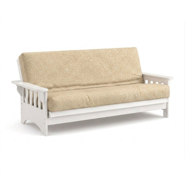 Soft Cream SuedeTouch Futon Cover