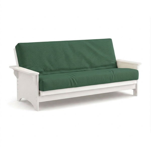 Forest Green Canvas Futon Cover