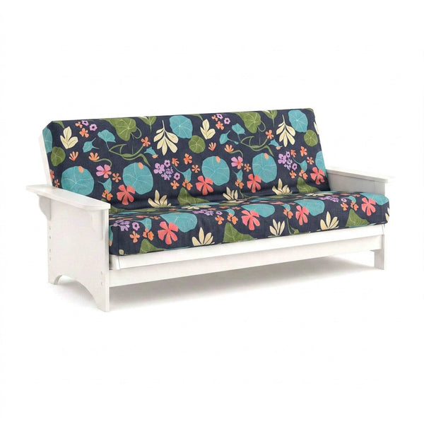 Water Lilly Canvas Print Futon Cover