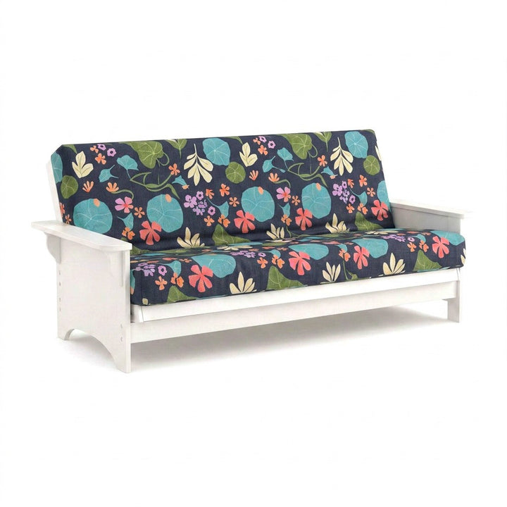 Water Lilly Canvas Print Futon Cover