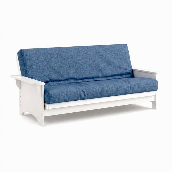 Chambray Blue Futon Cover