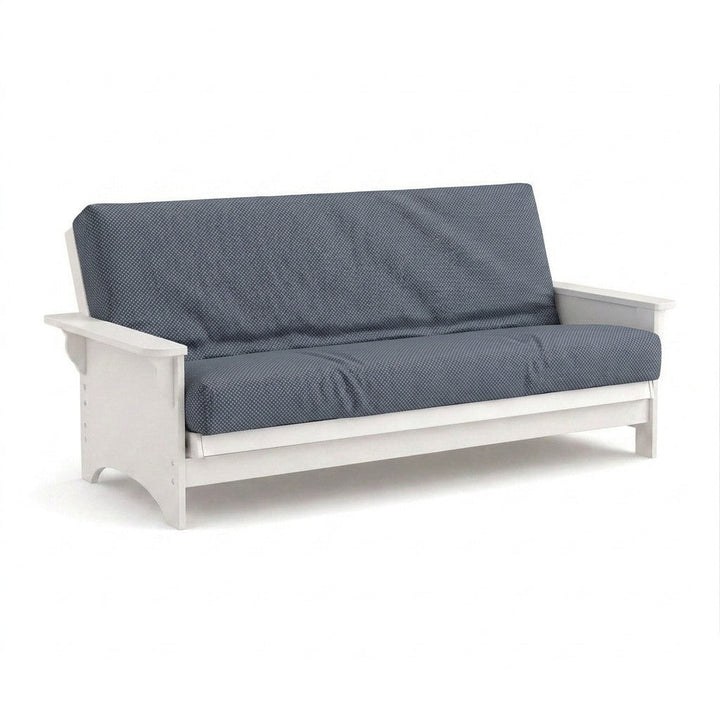 Steel Blue Diamond indoor/outdoor custom futon cover