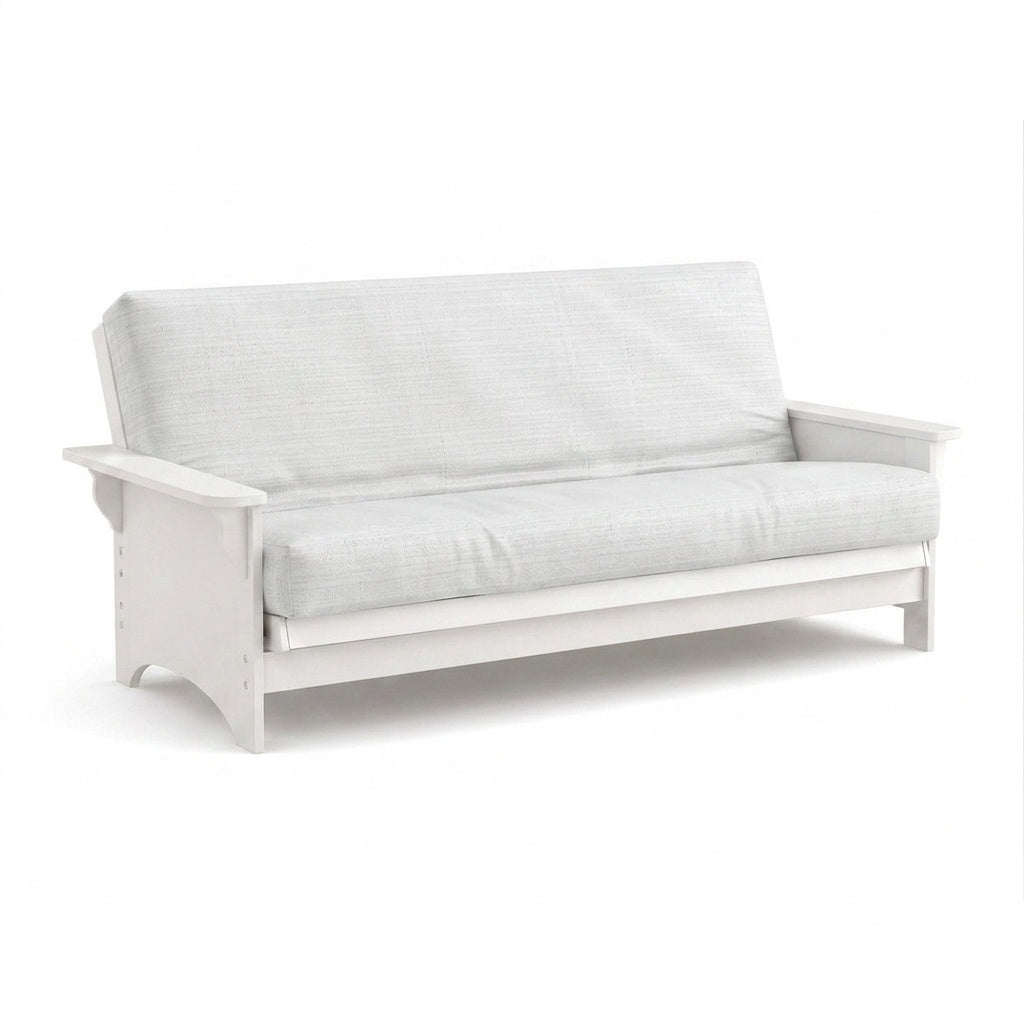 SunReal® Lindy Off White Futon Cover