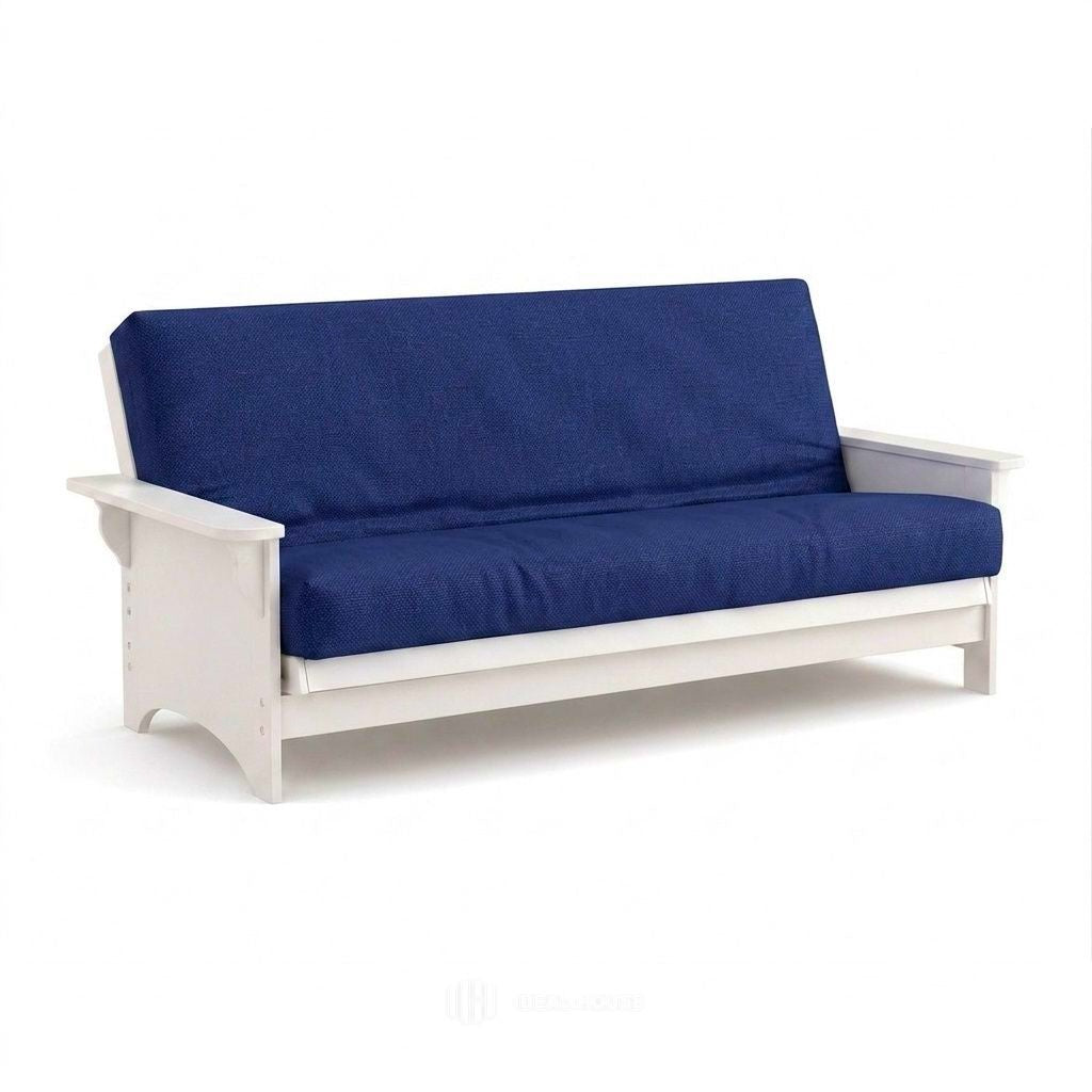 Royal Navy Outdoor Performance futon cover in royal navy