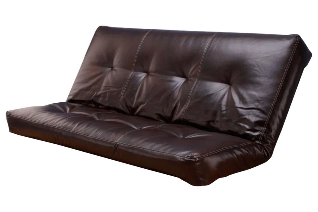 Vegan Leather Innerspring Futon Mattress