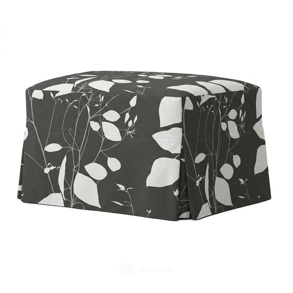 Zen Garden Canvas Print Custom Ottoman Cover