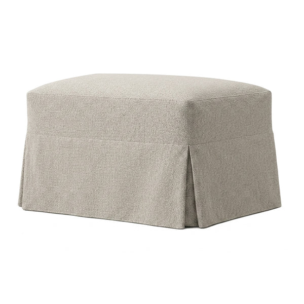 Island Sand Custom Ottoman Cover