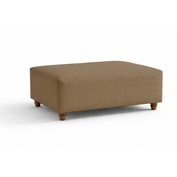 SunReal® Mink Brown Custom Ottoman Slipcover