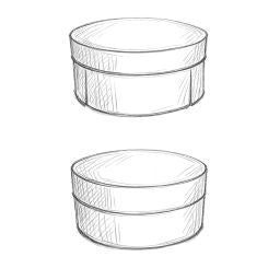 Circular Ottoman Slipcover