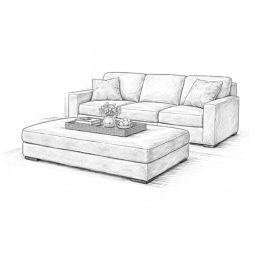 Oversized Ottomans