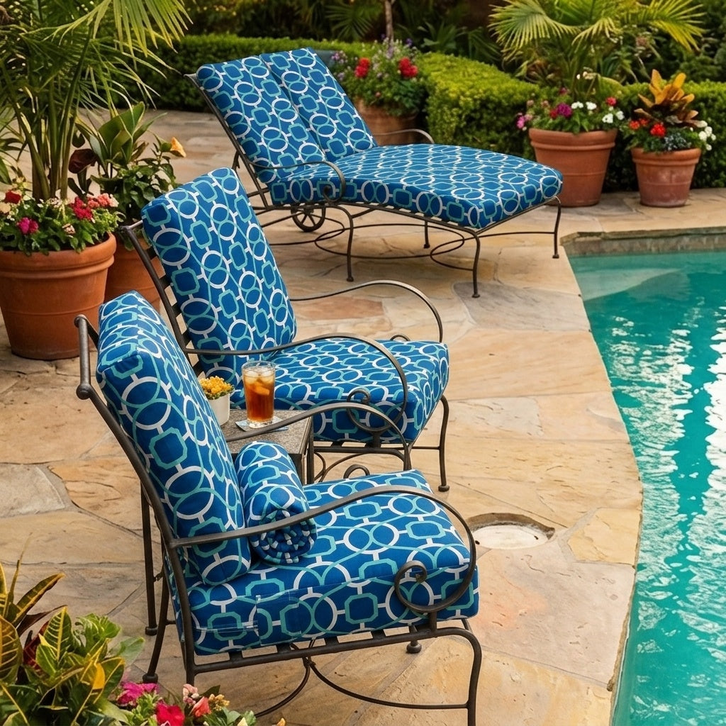 Coachella Valley Custom Outdoor Pillow Cover