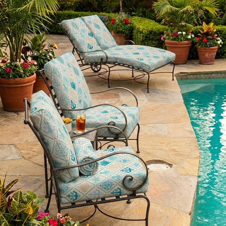 Caribbean Custom Outdoor Pillow Cover
