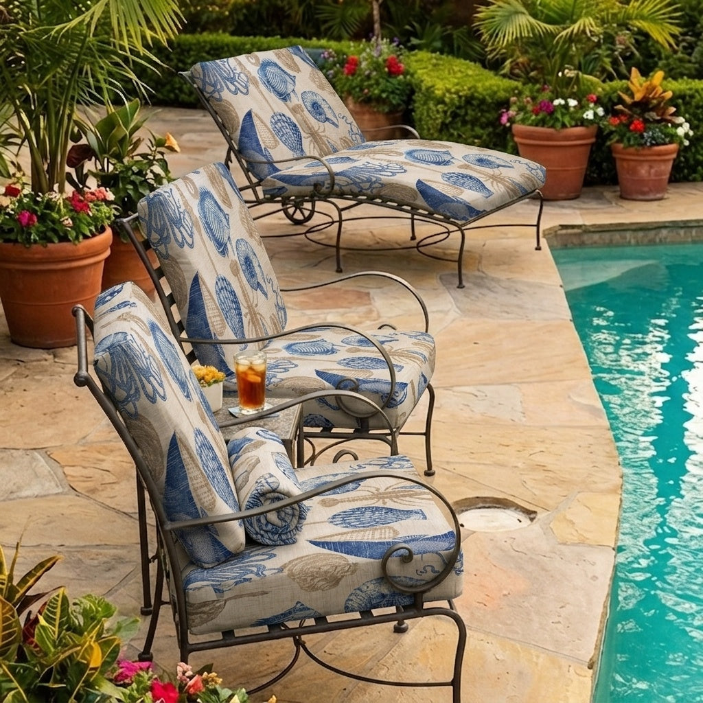 Antigua Island Custom Outdoor Cushion Cover