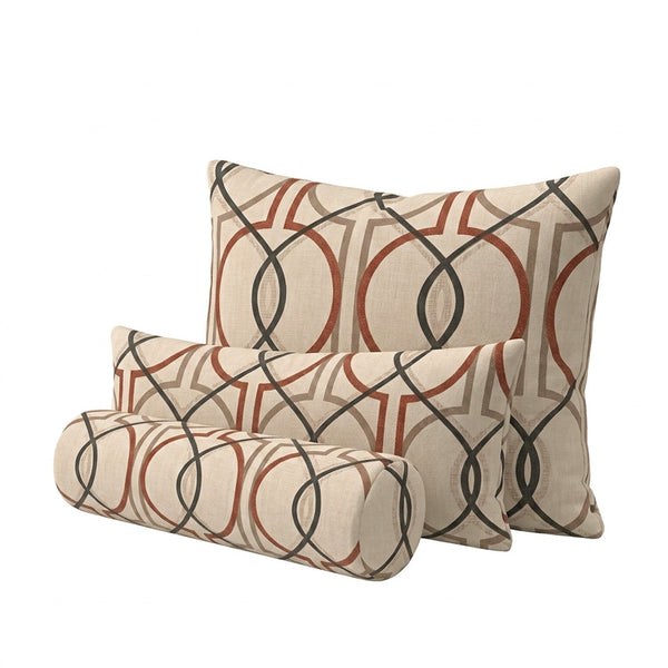 Spanish Trellis Canvas Print Custom Pillow Cover