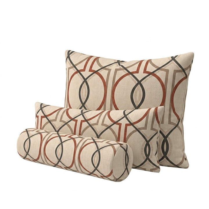 Spanish Trellis Canvas Print Pillow Cover