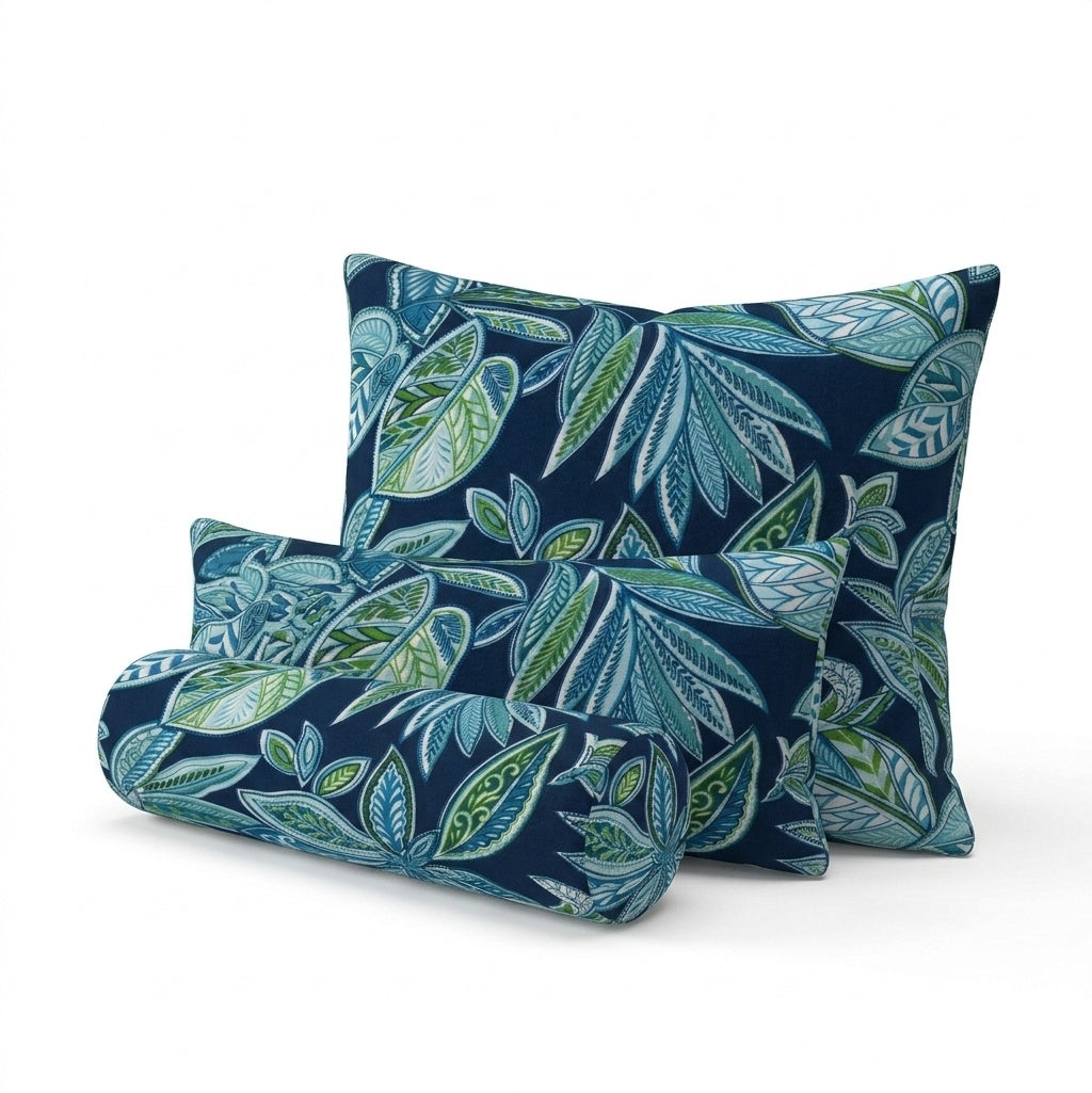 Boho Botanical Custom Outdoor Pillow Cover
