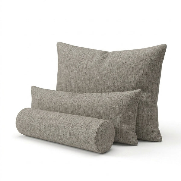 Soft Gray Custom Pillow Cover