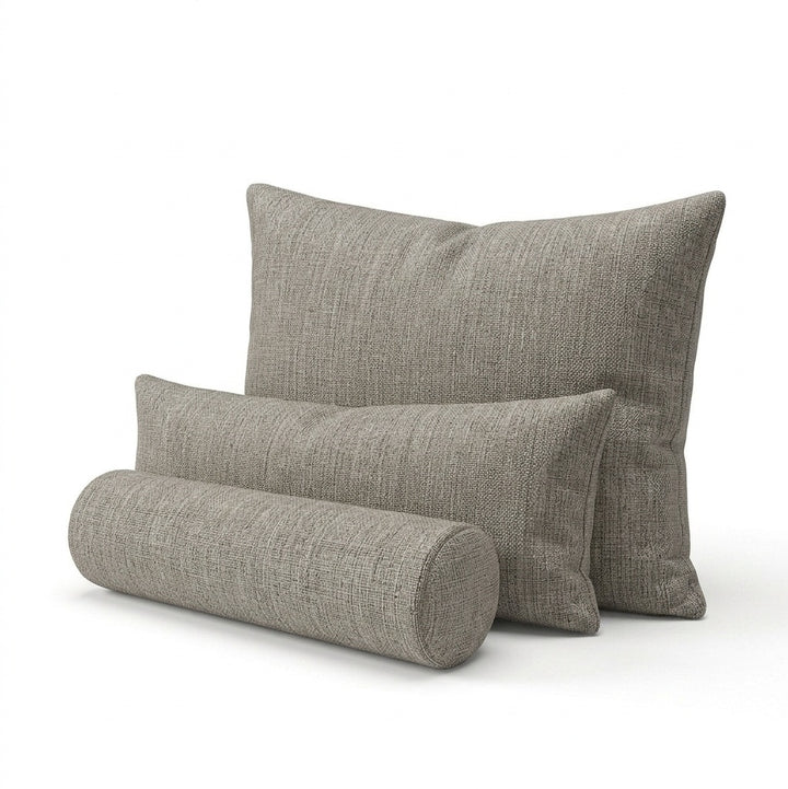 Soft Gray Custom Pillow Cover