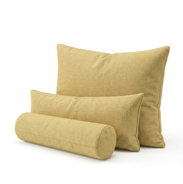 Harvest Gold heavyweight canvas custom pillow cover