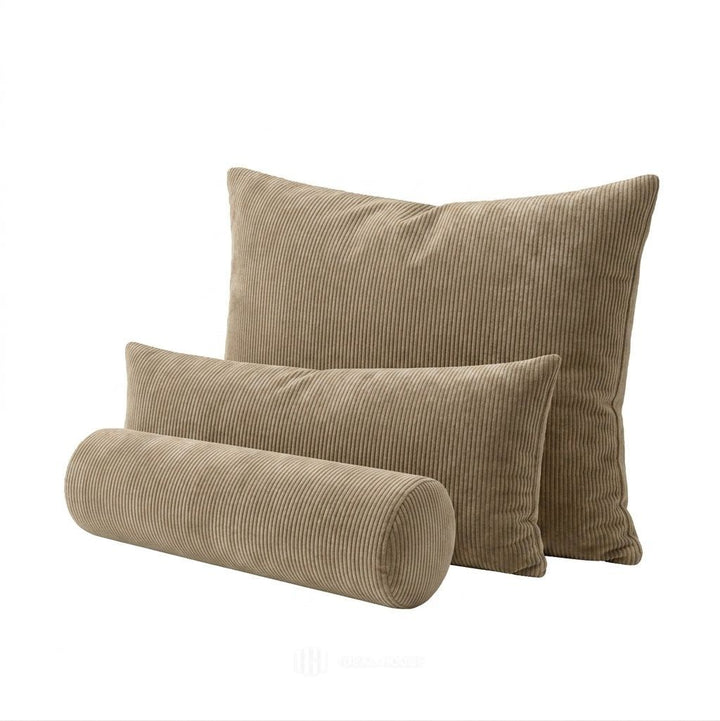 Olive Brown Performance Twill Custom Pillow Cover