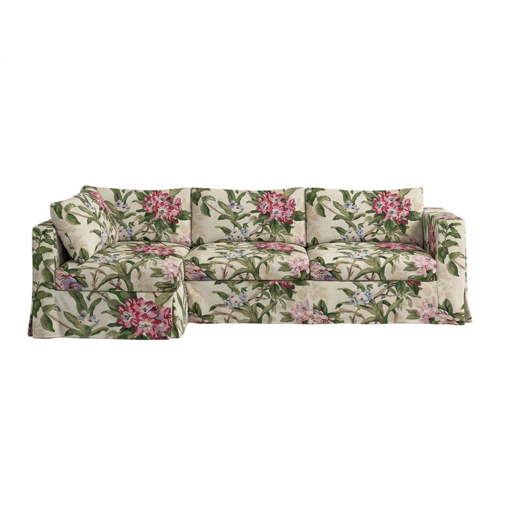 Viburnum Spring Canvas Print Sectional Sofa Cover