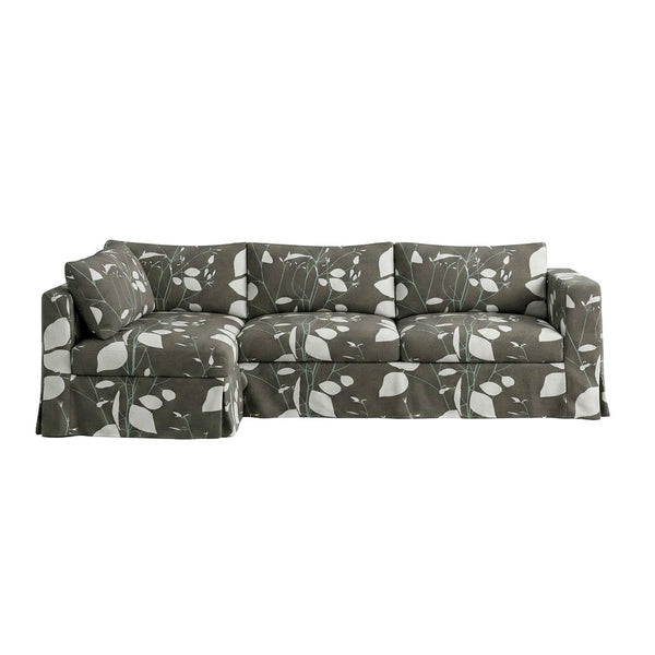 Zen Garden Canvas Print Custom Sectional Sofa Cover