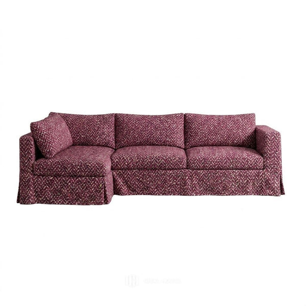 Ruby Cheer Premium Weave Custom Sectional Sofa Cover