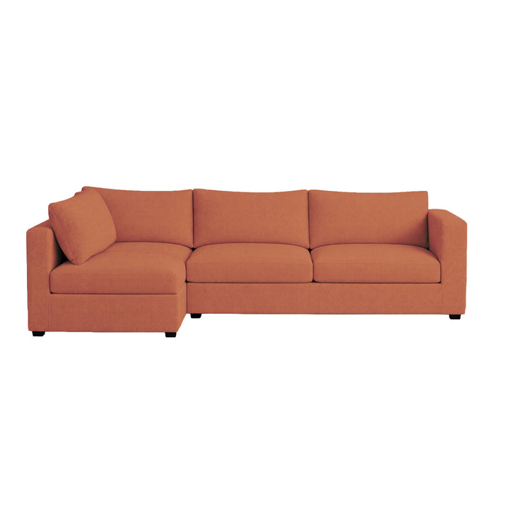 FlexFit Tarracotta Custom Sectional Slipcover