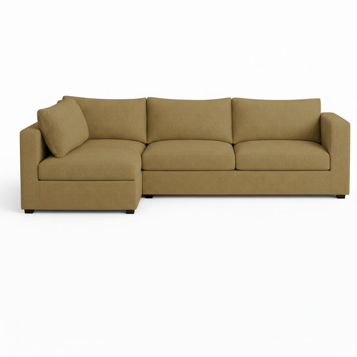 FlexFit Barley Tan Custom Sectional Slipcover