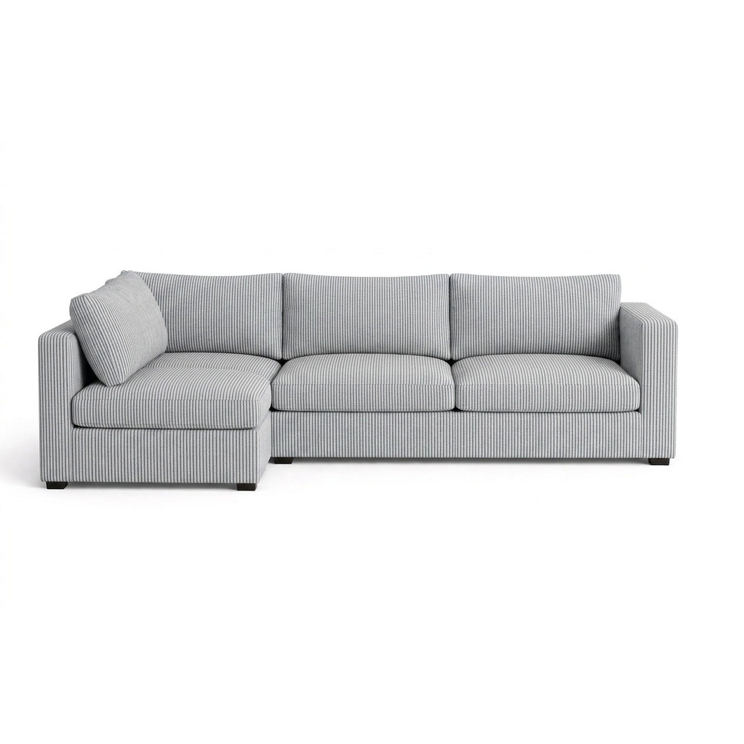 FlexFit Gray Mist Custom Sectional Slipcover
