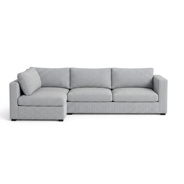 FlexFit Gray Mist Custom Sectional Slipcover