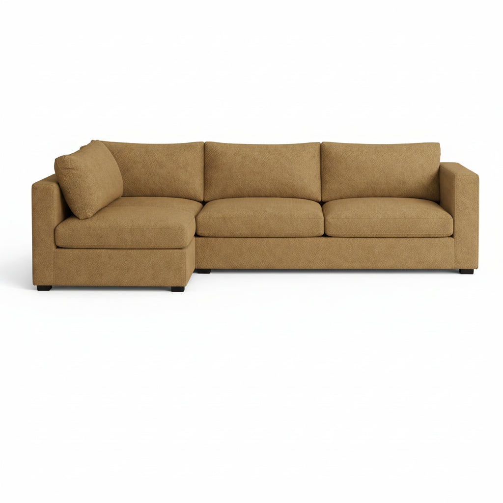 FlexFit Camel Custom Sectional Slipcover
