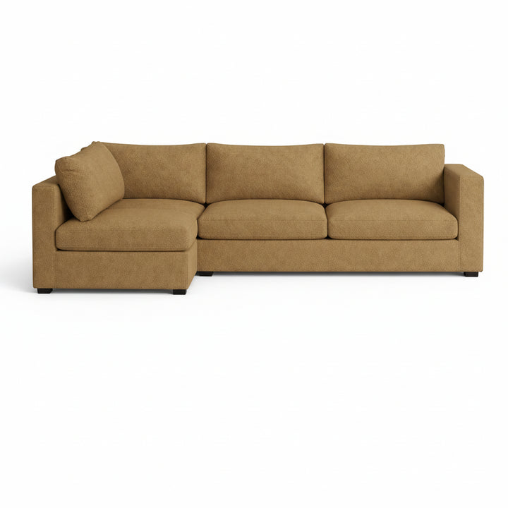 FlexFit Camel Custom Sectional Slipcover