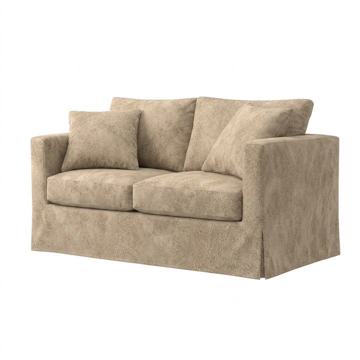 Stucco Gray SuedeTouch Custom Furniture Slipcover