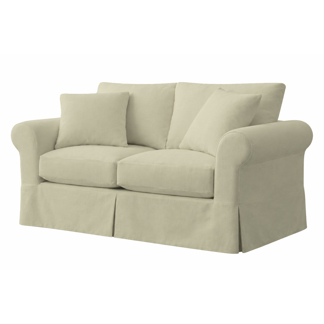 Durable Khaki Ripstop Custom Furniture Slipcover