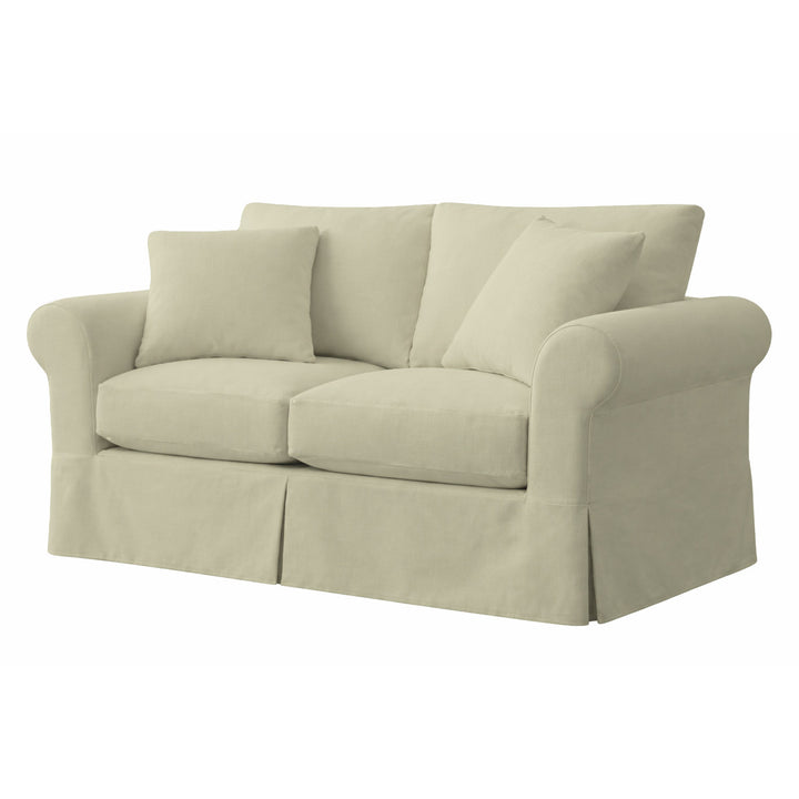 Durable Khaki Ripstop Custom Furniture Slipcover