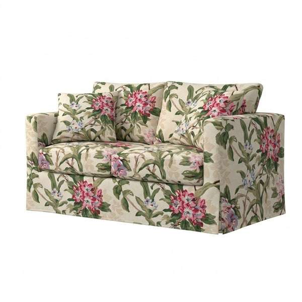 Viburnum Spring Canvas Print Custom Chair & Sofa Slipcover