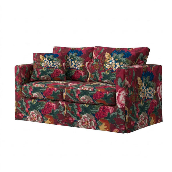 Tuscan Villa Canvas Print Custom Chair & Sofa Slipcover