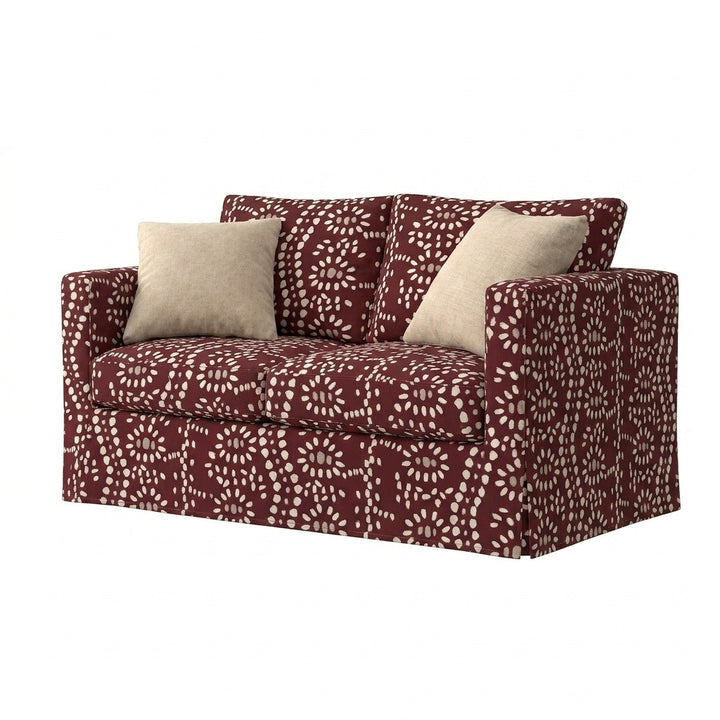 Santa Fe Stones Canvas Print Custom Chair &amp; Sofa Slipcover