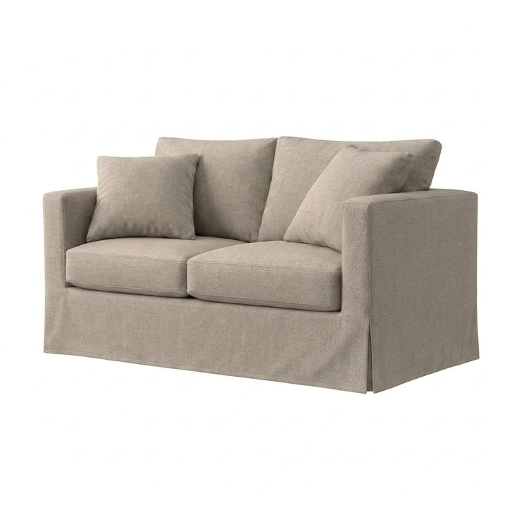 Adrian Gray Custom Chair &amp; Sofa Slipcover